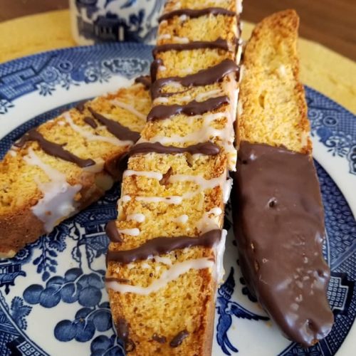 Orange Amaretto Biscotti